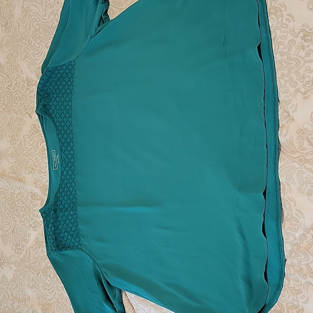 Van Heusen jade green blouse